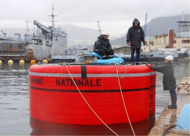 EVA Polythene Cylindrical Marine Mooring Buoy With Customized Color
