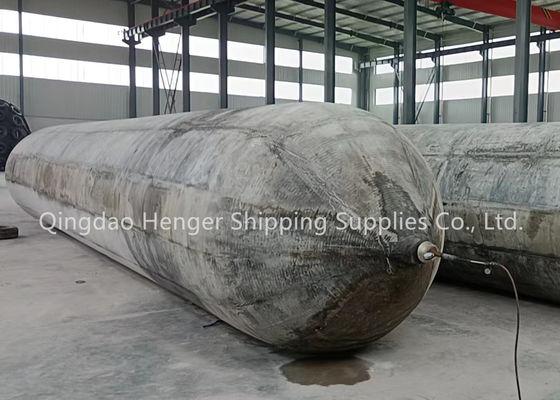 Jakość Marine Rubber Airbag with Anti Static Discharge Valve for Flammable Cargo Areas, 0.8-3 M Diameter and 4-25 M Length fabryka