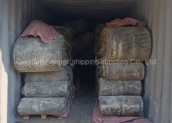 Jakość Certyfikat BV Nadmuchiwane morskie poduszki powietrzne 1,5X24M do wodowania statków fabryka