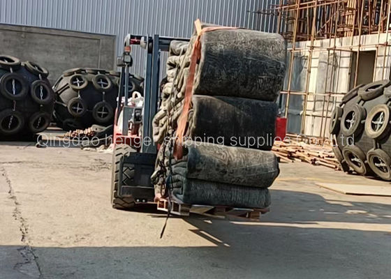 Jakość Certyfikat BV Nadmuchiwane morskie poduszki powietrzne 1,5X24M do wodowania statków fabryka