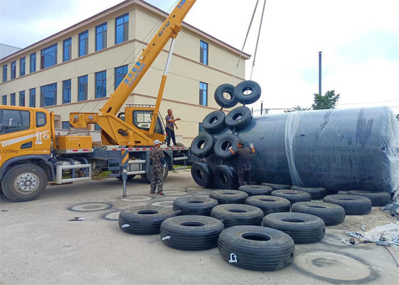 Jakość Ocean Marine EVA Foam Filled Fender Floating dla ochrony przed STS STD fabryka