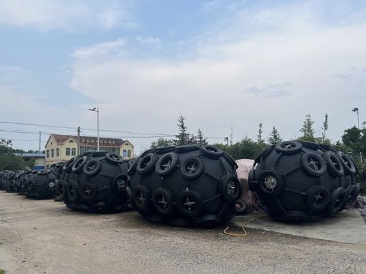 Jakość Yokohama Naturail Gumowy Fender z Gumowym SS Czarny / Szary fabryka