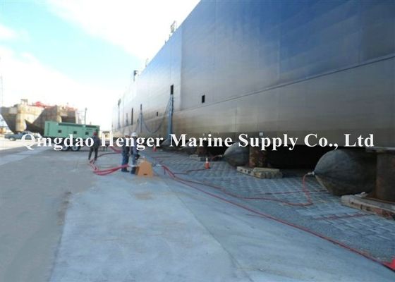 Jakość 24-metrowe gumowe poduszki powietrzne do łodzi z wysokim ciśnieniem i wysoką jakością fabryka