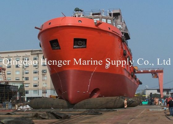 Jakość ISO 14409 Certified Marine Rubber Airbag with 80kpa Working Pressure and Natural Rubber Material Fabryka
