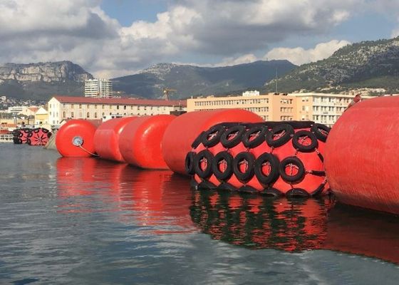 Jakość ISO 17357 Certified EVA Foam Filled Fender with Customizable Density 70-110kg/m³ and 0.5m-4.8m Diameter for Marine Use Fabryka