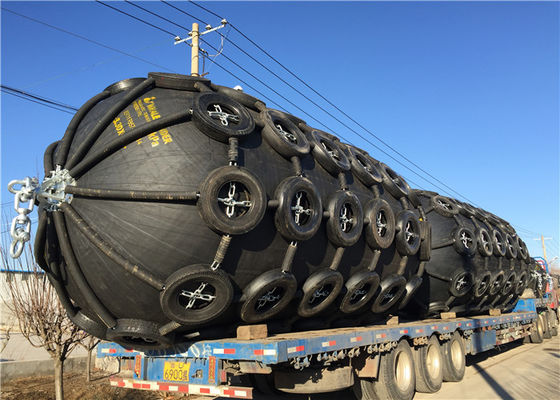 Jakość Henger BV Certified Pneumatic Rubber Fender do użytku morskiego z niestandardowym cięciem i zwiększoną trwałością fabryka