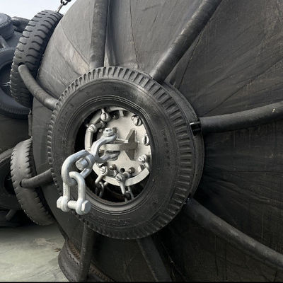 Jakość ISO 17357 Certified Natural Rubber Pneumatic Fender with 50Kpa Working Pressure for Marine Safety Fabryka