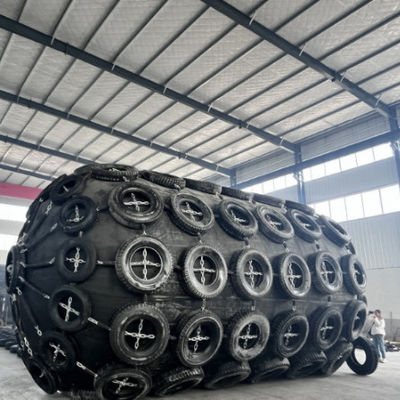 Jakość ISO 17357 Certified Natural Rubber Pneumatic Fender with 50Kpa Working Pressure for Marine Safety Fabryka