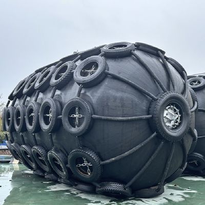 Jakość ISO 17357 Certified Natural Rubber Pneumatic Fender with 50Kpa Working Pressure for Marine Safety Fabryka