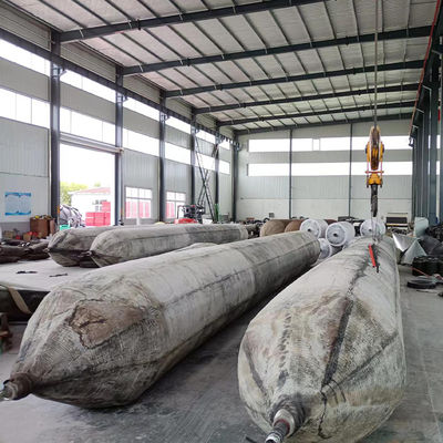 Jakość Henger Marine Gumowe Poduszki Powietrzne do Wodowania Statków Standard ISO14409 fabryka