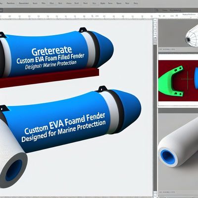 Jakość Specjalnie wypełnione pianką EVA fendery do ochrony morskiej fabryka