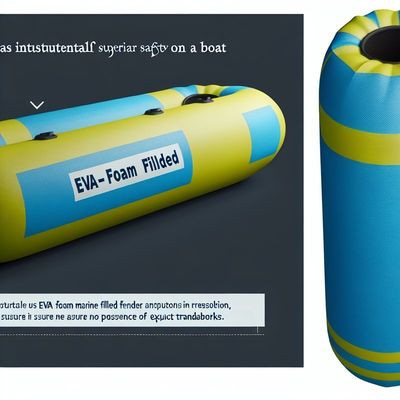 Jakość EVA Pianka wypełnione Fender Marine dla bezpieczeństwa portu i morza fabryka