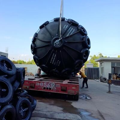 Jakość Customized Height Foam Filled Fender Protect Ship Board Production Time 5 to 10 Days Durable Marine Dock Bumper Solution fabryka