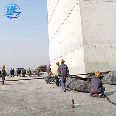 Jakość Dry Dock uruchamiający statek podnoszący i pływający ratowniczy morska poduszka powietrzna 9/10 warstw fabryka