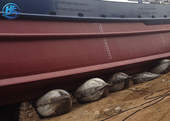 Jakość Marine 6-14 warstw Morska gumowa poduszka powietrzna do wodowania łodzi fabryka