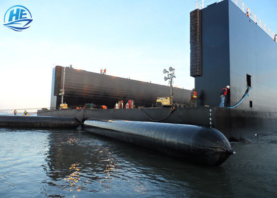 Jakość Dia 0,5 m-4,5 m Morska poduszka powietrzna ratunkowa do uruchamiania poduszki powietrznej suchego doku statku fabryka