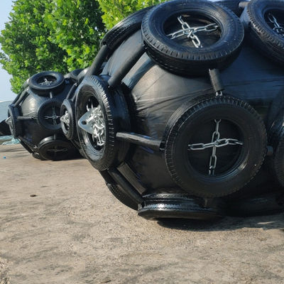 Jakość Marine Pneumatyczny gumowy błotnik Yokohama Dock Błotniki Wypełnione pianką BV Certyfikowane fabryka