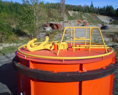 Jakość Łańcuch kotwiczny Znaczniki oceaniczne Morskie boje nawigacyjne Pływająca boja z zielonym znacznikiem fabryka