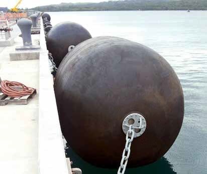 Jakość Yokohama Fender 50Kpa 80Kpa Łańcuch opon netto Pneumatyczny gumowy błotnik fabryka