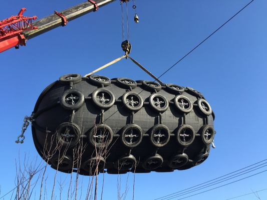 Jakość Żebrowane zderzaki narożne z gumy morskiej Yokohama Marine Dock fabryka