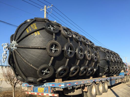 Jakość Żebrowane zderzaki narożne z gumy morskiej Yokohama Marine Dock fabryka