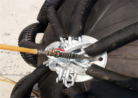 Jakość Marine 1,5 * 3m Opona Marine Pneumatic Yokohama Fender Typ osłony fabryka