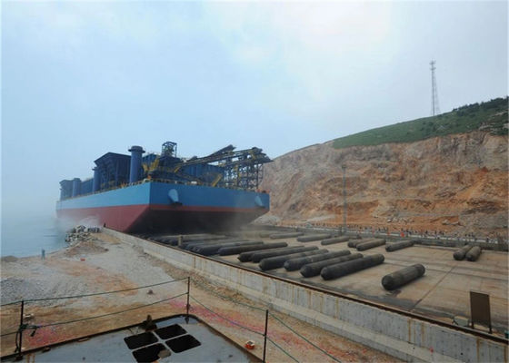 Jakość Nadmuchiwana gumowa poduszka powietrzna do transportu morskiego Uruchamianie / ulepszanie / podnoszenie poduszki powietrznej do stacji dokującej fabryka