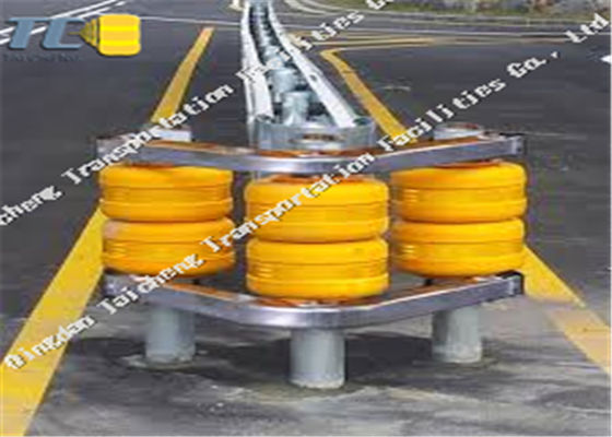 Jakość Bezpieczeństwo ruchu Rolling Anti Crash Guardrail Road EVA Buckets Roller Barrier fabryka