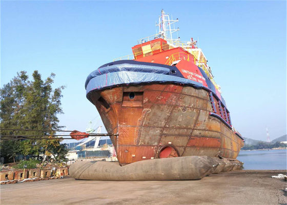 Jakość Napompowana, opróżniona wysyłka Marine Rubber Airbag Standard ISO14409 fabryka