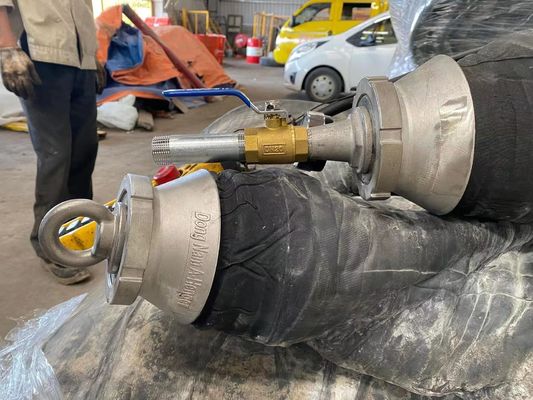 Jakość D1.5 * L12 morskie gumowe poduszki powietrzne do ciężkich podnoszenia i wodowania statków fabryka