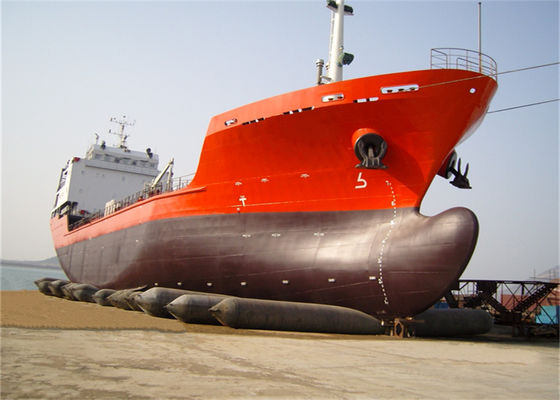 Jakość Marine Rubber Airbag with Anti Static Discharge Valve for Flammable Cargo Areas, 0.8-3 M Diameter and 4-25 M Length fabryka
