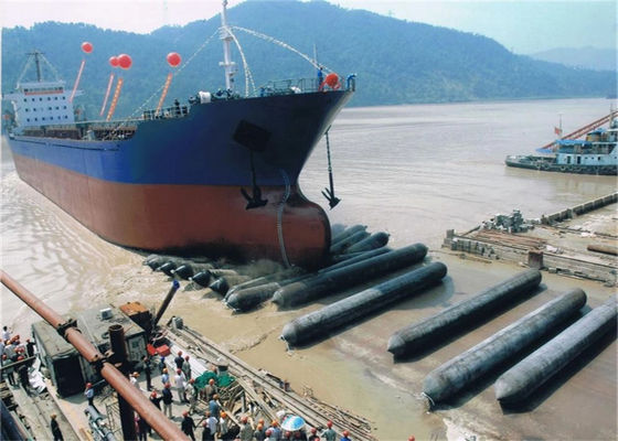 Jakość ISO 14409 Certified Pneumatic Rubber Fender - Natural Rubber Marine Airbag with 80kpa Working Pressure fabryka