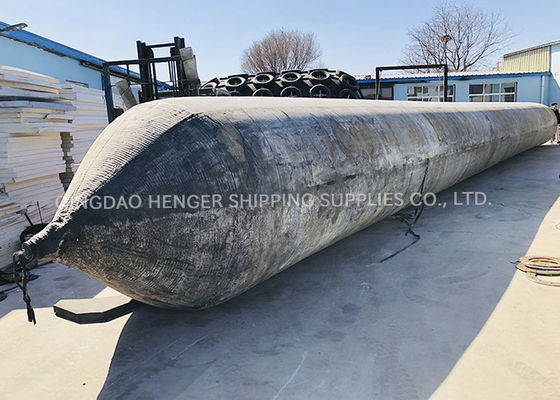 Jakość Marine Rubber Airbag with Wear Indicator Layer for 0.8-3 M Diameter and 4-25 M Length Ship Launching fabryka