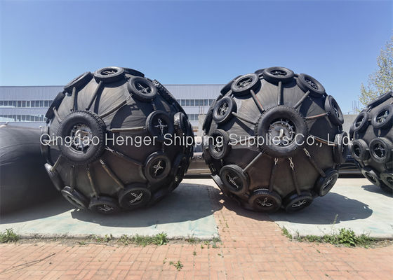 Jakość ISO 17357 Compliant Natural Rubber Pneumatic Rubber Fender with 50Kpa/80kpa Working Pressure for Marine Protection Fabryka