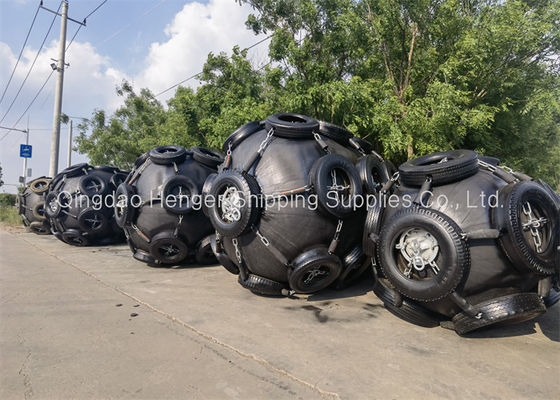 Jakość ISO 17357 Compliant Natural Rubber Pneumatic Rubber Fender with 50Kpa/80kpa Working Pressure for Marine Protection Fabryka